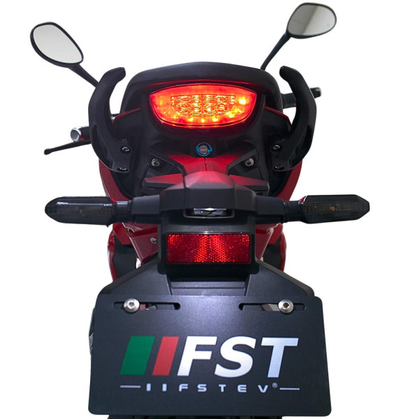 Електроскутер T9 Wuxi Electric 3000W 72V 52Ah red