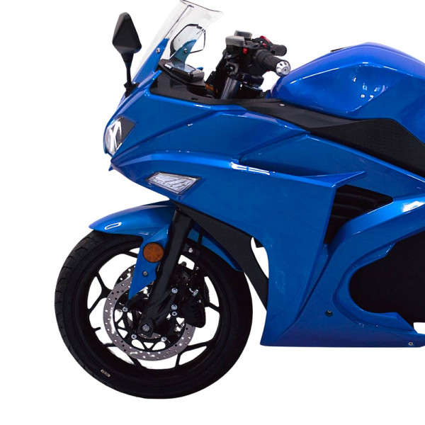 Електроскутер TV6 Wuxi Electric 3000W 72V 60Ah blue