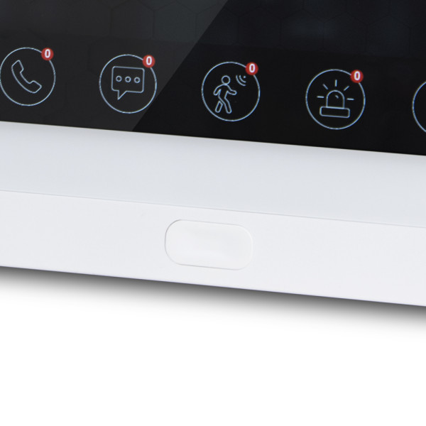 Комплект Wi-Fi відеодомофонa 7" BCOM BD-760FHD/T White з підтримкою Tuya Smart + BT-400HD-AC White