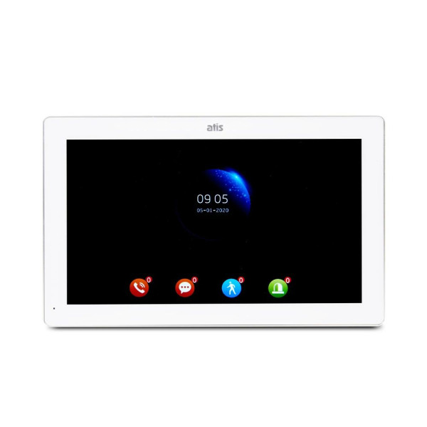 Комплект відеодомофона ATIS AD-1070FHD White + Tantos Triniti HD