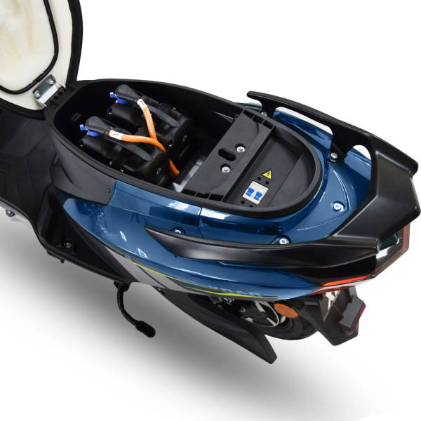 Електроскутер YING S+ 3000W 72V 25Ah blue