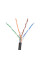 Комплект: UTP 4*2*0.5-CU PE кат.5е (UTP мідь зовнішній) бухта 305м + Гофротруба 220 TM Professional D 32 мм (25 м) чорний + Кліпса для гофри 32 мм (50 шт/уп) чорна