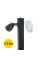 Комплект: Світильник світлодіодний Lightwell ZY-DY11-65K-200W  + Стовп 103Р 3.5м + Кронштейн DS-1275ZJ + Бандажна стрічка SB 207 20х0,7 бухта 50м + Замок BCS-20 + Кронштейн ZelK КСУР (труба: 50) (довжина труби: 700)