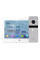 Комплект Neolight MEZZO Hybrid HD KIT Silver: гібридний відеодомофон 10.1" з Wi-Fi та 2 Мп відеопанель