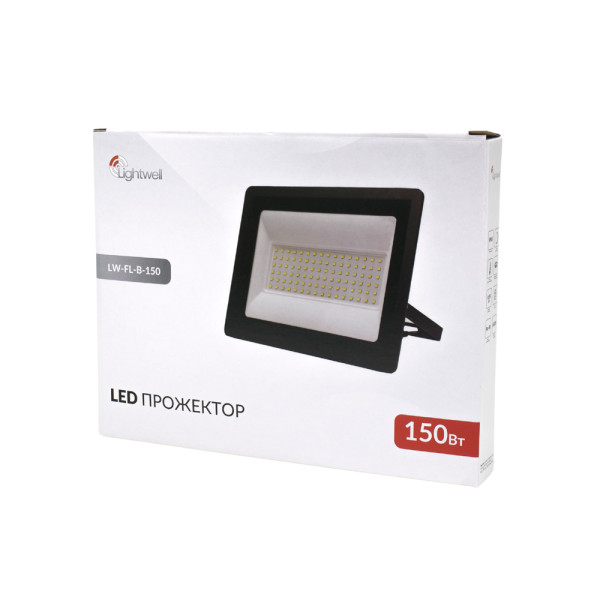 Комплект із 3-х прожекторів світлодіодних Lightwell LW-FL-B-150 150 W