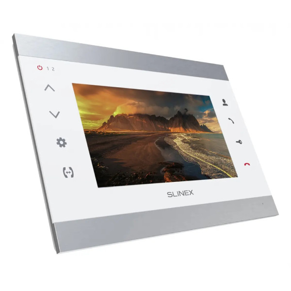 Відеодомофон Slinex SL-07N Cloud (silver+white) з Wi-Fi, детектором руху і записом відео