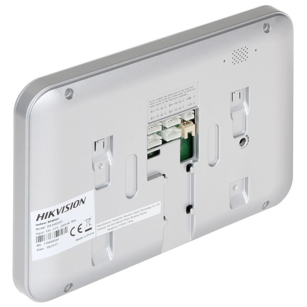 Комплект відеомофона Hikvision DS-KIS203T: відеодомофон 7