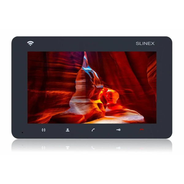Комплект відеодомофона Slinex SM-07N Cloud (graphite) з Wi-Fi + Tantos Triniti HD