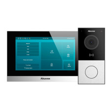 Комплект відеодомофона Akuvox E12W + Akuvox C313S