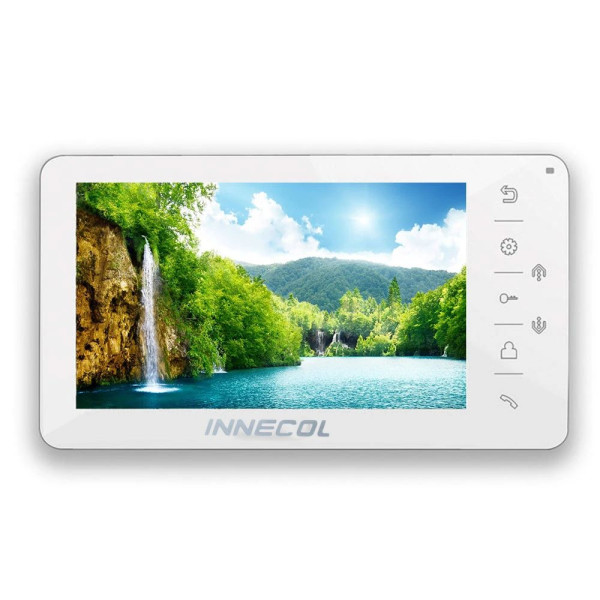 Комплект відеодомофона INNECOL Amelie HD (White) + Tantos Triniti HD