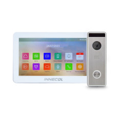 Комплект відеодомофона INNECOL NEO HD (white) + Tantos Triniti HD