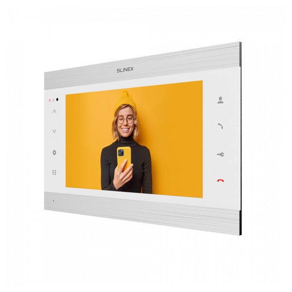 Відеодомофон Slinex SL-10N Cloud (silver + white) з Wi-Fi, детектором руху і записом відео