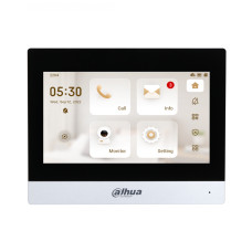 IP-відеодомофон Dahua DHI-VTH8621KMS-WP з 7" сенсорним екраном, Wi-Fi та PoE