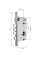 Умный дверной биометрический замок SEVEN LOCK SL-7767BF black (врезная часть 6068)