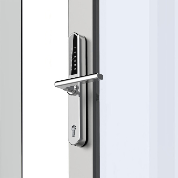 Умный дверной замок SEVEN LOCK SL-7761B silver