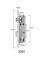 Умный дверной замок SEVEN LOCK SL-7761B silver