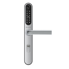 Умный дверной биометрический замок SEVEN LOCK SL-7761BF silver (без врезной части)