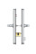Умный дверной биометрический замок SEVEN LOCK SL-7761BF silver (без врезной части)