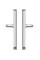 Умный дверной биометрический замок SEVEN LOCK SL-7761BF silver (без врезной части)