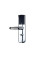 Электронный RFID замок для офисов SEVEN LOCK SL-7731 silver ID EM