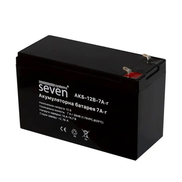 Аккумуляторная батарея SEVEN 12В/7Ач