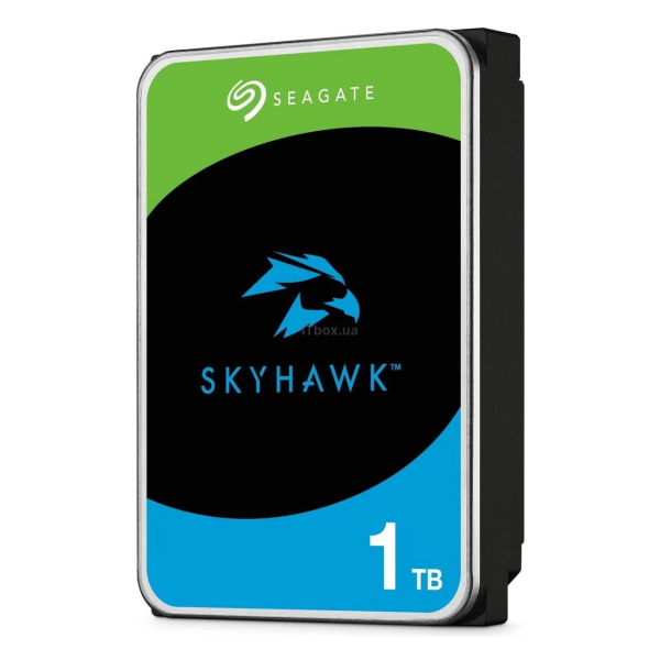 Жесткий диск для видеонаблюдения Seagate SkyHawk HDD 1TB 5400rpm 256MB ST1000VX013 3.5 SATAIII