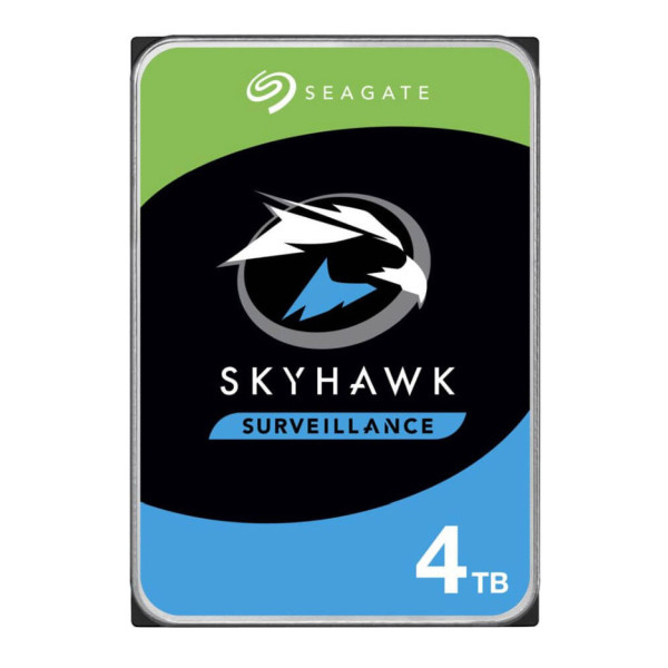Жесткий диск для видеонаблюдения Seagate SkyHawk HDD 4TB 5400rpm 256MB ST4000VX016 3.5 SATAIII