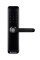 Умный дверной биометрический замок SEVEN LOCK SL-7767BFW black (врезная часть 252RAV)