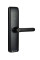 Умный дверной биометрический замок SEVEN LOCK SL-7767BFW black (врезная часть 252RAV)