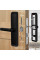 Умный дверной биометрический замок SEVEN LOCK SL-7767BFW black (врезная часть 252RAV)