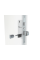 Умный дверной биометрический замок (цилиндр) SEVEN LOCK SL-7774BF silver (35-90мм)