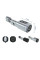 Умный дверной биометрический замок (цилиндр) SEVEN LOCK SL-7774BF silver (35-90мм)