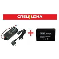 Бесперебойное питание (ББП 5А + АКБ 9Ач) SEVEN KA-7859