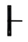 Умный дверной биометрический замок SEVEN LOCK SL-7762BF black (без врезной части)