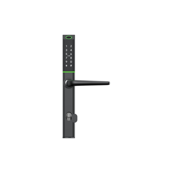 Умный дверной биометрический замок SEVEN LOCK SL-7763BF black (без врезной части)