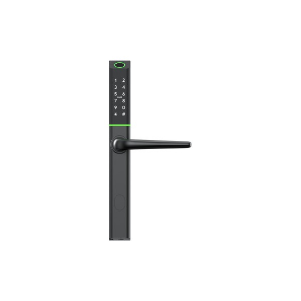 Умный дверной биометрический замок SEVEN LOCK SL-7763BF black (без врезной части)