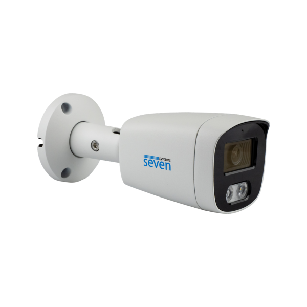 IP-видеокамера 5 Мп SEVEN IP-7225PA-DL white 2,8 мм с умной двойной подсветкой