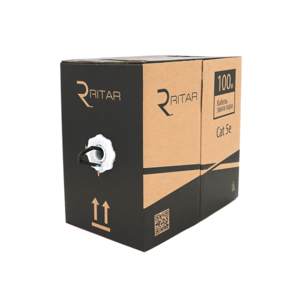 Кабель Ritar КНП UTP 4x2x0.5 мм², для наружных работ, 100 м