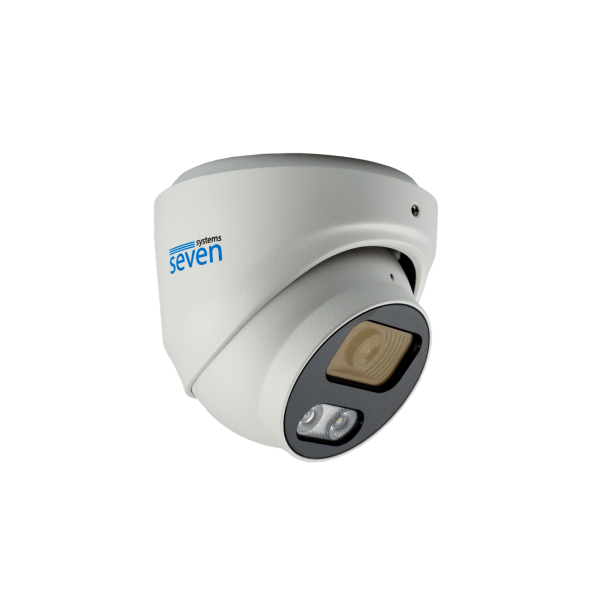 IP-видеокамера 2 Мп SEVEN IP-7212PA-DL white 2,8 мм с умной двойной подсветкой