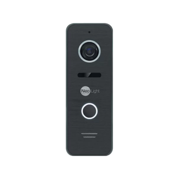 Комплект Neolight ALPHA Hybrid HD KIT B/Black: гібридний відеодомофон 8" з Wi-Fi та 2 Мп відеопанель